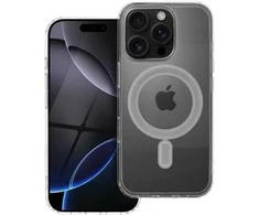 Oem Originalus „iPhone 16 PRO“ skaidrus „Mag“ dėklas (MID), suderinamas su „MagSafe“ permatomu dėklu