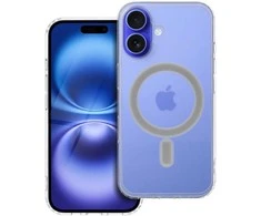 Oem Originalus „iPhone 16“ dėklas, skaidrus „Mag“ dėklas (MID), suderinamas su „MagSafe“ permatomu dėklu