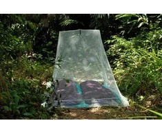 Cocoon MNC2 camping mosquito net Pyramid mosquito net Žalias