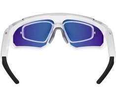 Colmi V06 AI Baltas Sports Sunglasses (with mėlynas lenses)