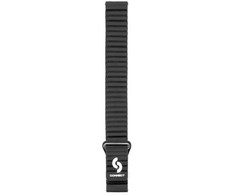 Connect hibrīdā ādas-silīcija magnētiskā cilpa siksna 20mm (M/L 130mm) melna