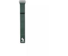 Connect hibrīda ādas-silikona magnētiskā cilpa siksna 20mm (M/L 130mm) meža zaļa