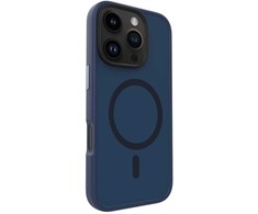 Connect hibrīdais magnētiskais varas vāks iPhone 15 Pro Max PC + TPU divslāņu MagSafe saderīgs triecienizturīgs dizains mėlynas