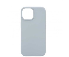 Connect iPhone 15 Pro Max Premium Magsafe Soft Touch Silikona Vāka Pelēkzilā