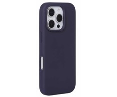 Dėklas Connect Premium Silikona Vāks iPhone 14 Pro MagSafe Saderīgs Ar Mīkstu Pieskārienu Beigām Palielināta Pogas Atgriezeniskā Saite Violets