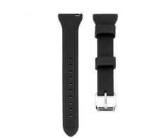 Connect T-Buckle Silikona Cikla Siksna 22mm (M/L 130mm) Melna