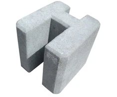 Nežinomas Betoninis sujungimas tvoros pamatui, 20 x 19 x 20 cm