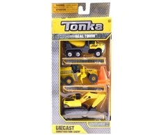 Hasbro Statybos mašinos „Tonka Autka“ rinkinys iš 3 ZA3617