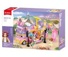 Konstruktorius Sluban Girls dream Music M38-B1165, plastikas