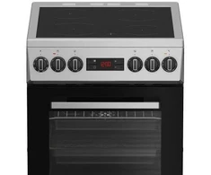 Viryklė INDESIT Cooker | IS5V8CSX/P | Hob type Ceramic | Oven type Electric | Stainless Steel | Plotis 50 cm | Grilling | Gylis 60 cm | 55 L