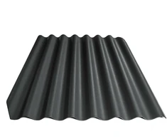Corrugated sheet Eternit. anthracite. 125 x 113 x 0.6 cm