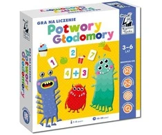 Kapitan Nauka Counting game Hungry Monsters 3-6 metai GR0538