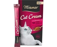CREAM MIAMOR Cat Kreminis jautiena - cat treats - 5x15g
