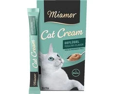 CREAM MIAMOR Cat Kreminis paukštiena - cat treats - 6x15g