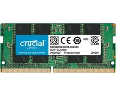 Nešiojamo kompiuterio atmintis Crucial 8GB [1x8GB 3200MHZ DDR4 CL22 SODIMM]
