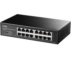 CUDY GS1016E 16 prievadų gigabito šviesos jungiklis