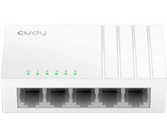 Šakotuvas „Cudy GS105U“ tinklo komutatorius, nevaldomas gigabito eternetas (10/100/1000), Baltas