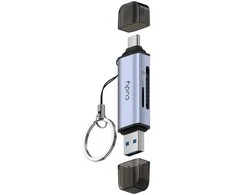 CUDY UH200 2 viename USB 3.0 kortelių skaitytuvas