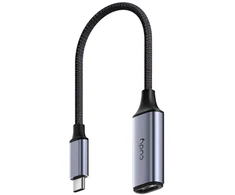 Cudy UH401 USB graphics adapter Pilkas, Sidabrinis