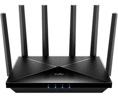 Maršrutizatorius Cudy WR11000 wireless router 2.5 Gigabit Ethernet Tri-band (2.4 GHz / 5 GHz / 6 GHz) Juodas