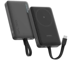 Cuktech CP132ML 10000mAh su „MagSafe“ suderinama išorinė baterija - Juodas