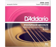 D'Addario EJ23 - acoustic guitar strings (9 - 45)