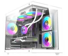 DarkFlash B275 PRO computer case (baltas) + 6 fans