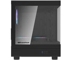 Darkflash DB330M Computer Case + 3 Fans (Juodas)
