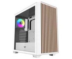 „Darkflash DS900WD ATX“ kompiuterio korpusas (Baltas) + 4 ventiliatoriai