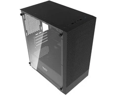 „Darkflash M305“ kompiuterio korpusas be ventiliatorių (Juodas)