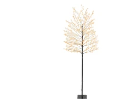 Decoration "wood" Lumineo 491628. 180cm. 720 LED. juodas
