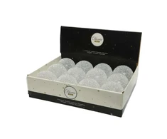 Decoris Sh.prf bauble w glitter