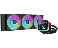 DeepCool LQ360 procesorius skysčio aušinimo rinkinys 12 cm Juodas 1 vnt.