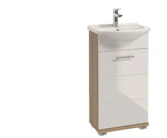 Deftrans CABINET WASHBASIN BARI D40 Baltas/WOOD