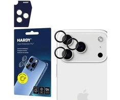 3Mk apsauga 3mk HARDY objektyvo apsaugos Pro objektyvo stiklas iPhone 17 Pro / 17 Pro Max - juodas
