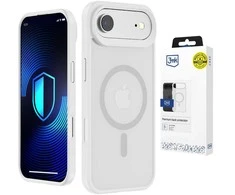 Dėklas 3Mk Protection 3mk Smoke MagCase for iPhone Air - Baltas-Translucent