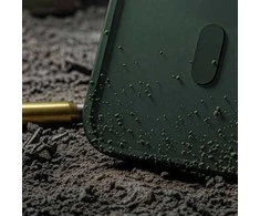 3Mk apsaugos 3mk dūminis „MagCase“ dėklas, skirtas „iPhone 16 Pro“ – Žalias-Translucent