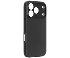 AmazingThing Glamour AllSkin iPhone 18 Pro Max dėklas su fotoaparato dangteliu, suderinamas su MagSafe – Juodas