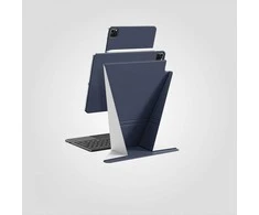 AmazingThing Matte Pro Mag Folio Case with Stand for iPad Air 13" M3/M4 (2025/2026) - Mėlyna