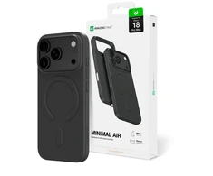 Dėklas AmazingThing Minimal Air Case for iPhone 18 Pro Max Compatible with MagSafe - Juodas