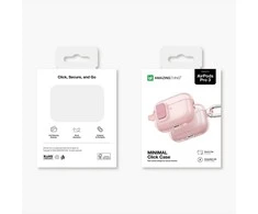 Dėklas AmazingThing Minimal Case for AirPods Pro 3 - Rožinė
