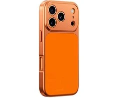 „AmazingThing Minimal Mag“ visiškai uždengiantis dėklas, skirtas „iPhone 17 Pro“ – oranžinis