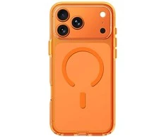 Objektyvas „AmazingThing“ minimalaus dydžio dėklas su magnetiniu objektyvu, skirtas „iPhone 17 Pro“ – oranžinis