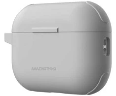 „AmazingThing Omni“ dėklas „Titan“, skirtas „AirPods Pro 3“ ausinėms – Baltas