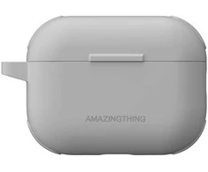 „AmazingThing Omni“ dėklas „Titan“, skirtas „AirPods Pro 3“ ausinėms – Baltas