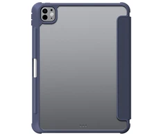 Dėklas AmazingThing Titan Pro Case for iPad Pro 11" M5 with 720° Rotation Stand and Stylus Holder - Navy Mėlyna