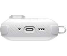 „AmazingThing Titan Pro Mag“ skaidrus dėklas, skirtas „AirPods Pro 3“ - Baltas