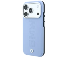 BMW Sign Centered Deboss MagSafe dėklas, skirtas iPhone 17 Pro / 18 Pro - Mėlyna