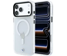 Dėklas BMW Sign Frosted IML &amp; Metal Logo MagSafe Case for iPhone 18 Pro Max / 17 Pro Max - Clear