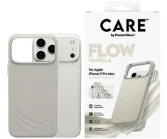 „Panzer Glass CARE by PanzerGlass FLOW MagSafe“ dėklas, skirtas „iPhone 17 Pro Max“ – rusvai geltonas